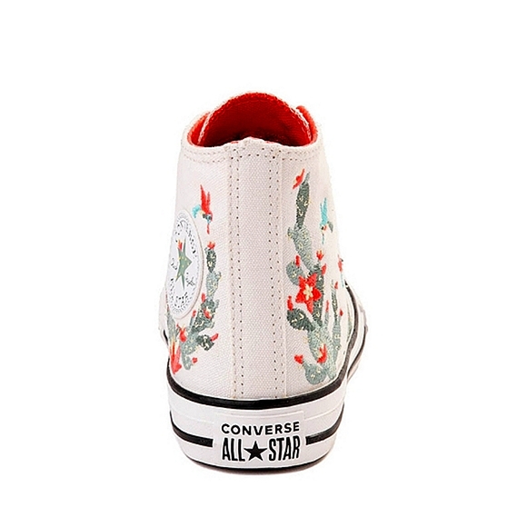 Converse Chuck Taylor All Star Succulents High-Top Sneaker - Little Kid - Picture 9 of 11